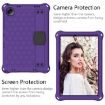 Samsung Galaxy Tab A9+ 11 X216B Tablet Case with Strap - Purple+Black - 2