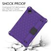 Samsung Galaxy Tab A9+ 11 X216B Tablet Case with Strap - Purple+Black - 3