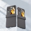 OPPO Find N3 Flip 3 in 1 Carbon Fiber Phone Case - Black - 2