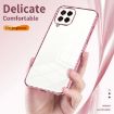 Samsung Galaxy M53 5G Transparent Plating Phone Case (Gold) - 5