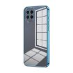 Samsung Galaxy M53 5G Blue Transparent Plating Phone Case - 1