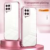 Samsung Galaxy M53 5G Blue Transparent Plating Phone Case - 2