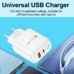 PD04 Type-C + USB Mobile Phone Charger with Type-C to 8 Pin Cable - 6