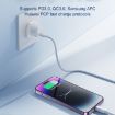 JOYROOM JR-TCF02 PD Type-C 20W Mini Charger - UK Plug (Black) - 3