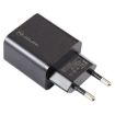 25W USB-C Travel Charger, EU Plug - Black - 3