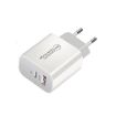 PD30W USB-C/Type-C + QC3.0 USB Dual Port Charger with 1m Type-C to 8 Pin Data Cable - 2