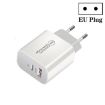 PD30W USB-C/Type-C + QC3.0 Dual Port Charger EU Plug - 1