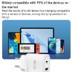 Yesido YC47 USB-C/Type-C + USB Travel Charger with 1m Cable - 7
