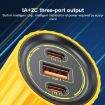WK WP-U01 Mecha Series Energy Bar 65W Dual USB-C/Type-C + USB Charger - 5