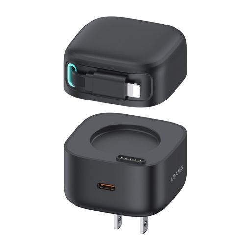 USAMS US-CC210 SMF Series PD35W Dual Port GaN Fast Charger - 1