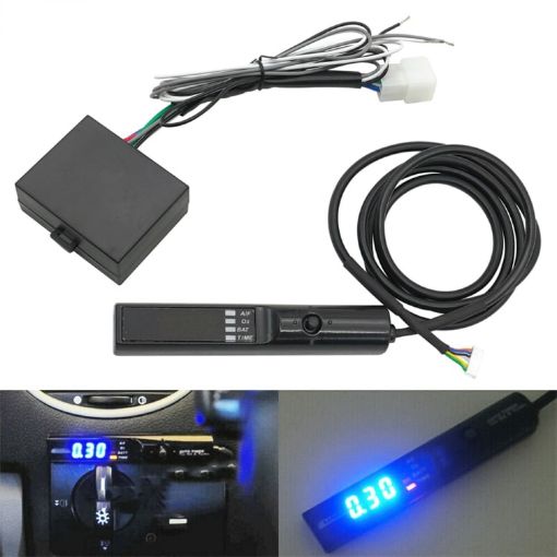 APEXI Universal Blue LED Auto Timer - Black - 1