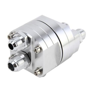 Universal Aluminum AN8 Oil Filter Sandwich Adapter Kit - 1