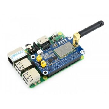 Picture of Waveshare SX1262 LoRa HAT 915MHz Frequency Band for Raspberry Pi, Applicable for America/Oceania/Asia