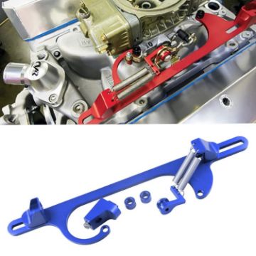 Aluminum Alloy Throttle Cable Base Section - Blue - 1