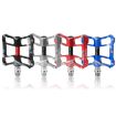 WEST BIKING YP0802080 Aluminum Alloy Bicycle Pedal - Red - 2