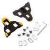Bicycle Splint Set 6 Degrees Road Lock Plate for Road Bike Shoes - Yellow - 2