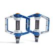 MPEDA Mountain Bike Bearing Pedal - White Blue - 1