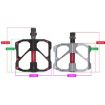 PROMEND Carbon Fiber Bearing Pedal - Black (1 Pair) - 3