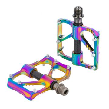 PROMEND Aluminum Alloy Bicycle Pedal PD-R87CY - Colorful Design - 1