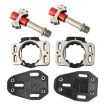 MEROCA Road Lock Shoes Card Three Pardin Bicycle Lollipops Self-Locking Pedal - 1