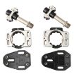 MEROCA Road Lock Shoes Card Three Pardin Bicycle Lollipops Self-Locking Pedal - 1