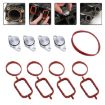 4x22mm Car Swirl Flap Air Intake Repair Kit - Silver - 1