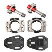MEROCA Road Lock Shoes Card Three Pardin Bicycle Lollipops Self-Locking Pedal - 1