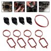 4x22mm Car Swirl Flap Air Intake Repair Kit - Black - 1