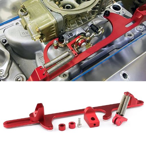 Aluminum Alloy Throttle Bracket - Red - 1