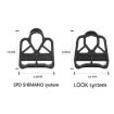 PROMEND Road Bike Pedal Conversion Piece - Self-Locking PDZ-N11 - 3
