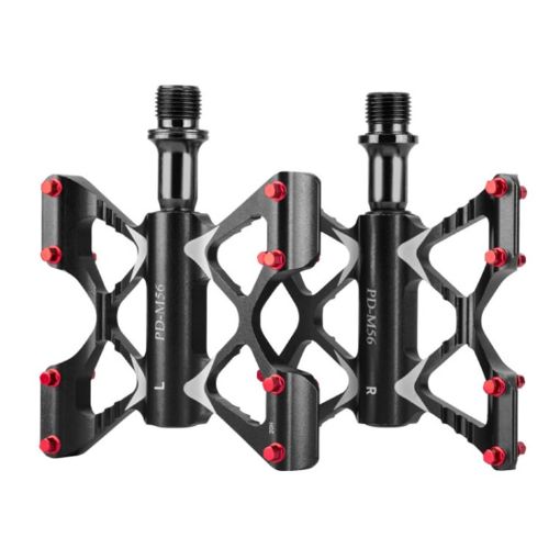 PROMEND PD-M56 Mountain Bike Aluminum Pedals (Black) - 1