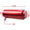 Car Universal Modified Aluminum Alloy Cooling Water Tank Bottle Can, 800ML Blue - 4