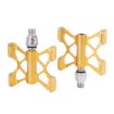LP LitePro K5 Folding Bike Aluminum Alloy Pedals - Golden - 1