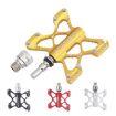 LP LitePro K5 Folding Bike Aluminum Alloy Pedals - Golden - 2