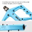 MEROCA Mountain Bike Nylon Pedal - Sky Blue - 5