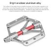 PROMEND PD-M82-TI Mountain Bike Pedals - 1 Pair, Titanium Alloy Shaft - 4
