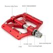 PROMEND PD-M88 Mountain Bike Aluminum Pedals - 1 Pair (Black) - 3