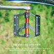 PROMEND PD-M88 Mountain Bike Aluminum Pedals (Titanium Color) - 6