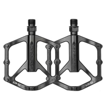 Promend PD-M29 Mountain Car Pedal - 1 Pair, Aluminum, DU Bearings (Black) - 1
