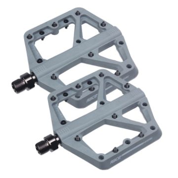 RACEWORK RK66 Mountain Bike Pedals - Grey - 1