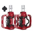 WEST BIKING YP0802086 Mountain Bike Pedals - Red - 1