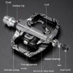 WEST BIKING YP0802086 Mountain Bike Pedals - Red - 4