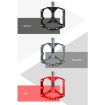 WEST BIKING Carbon Fiber Mountain Bike Pedal (Titanium) - 2