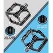 WEST BIKING Carbon Fiber Mountain Bike Pedal (Titanium) - 9