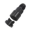 AN6 3/8 Tube Fuel Rail Quick Connect Fitting Adapter - Black - 5