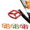 ENLEE F228 Bicycle Nylon Pedals - Red - 2