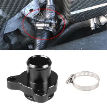 BMW 335i Car Water Hose Joint Pipe Adaptor with Clamps - 1