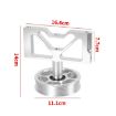 Ford Mustang 5.0 1979-1995 Air Pump Idle Bracket with Pulley - Silver - 5