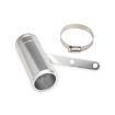 Car Aluminum Turbo Resonator Eliminator for Dodgeel - Silver - 1