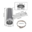 Car Aluminum Turbo Resonator Eliminator for Dodgeel - Silver - 4